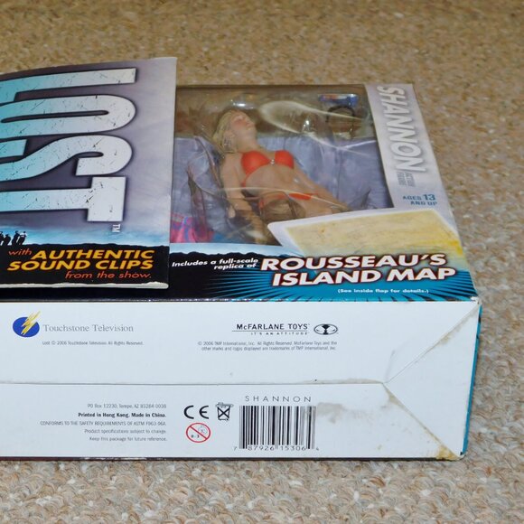 2006 McFarlane Lost Season One Shannon Figure Brand New Sealed MIB - Picture 7 of 11